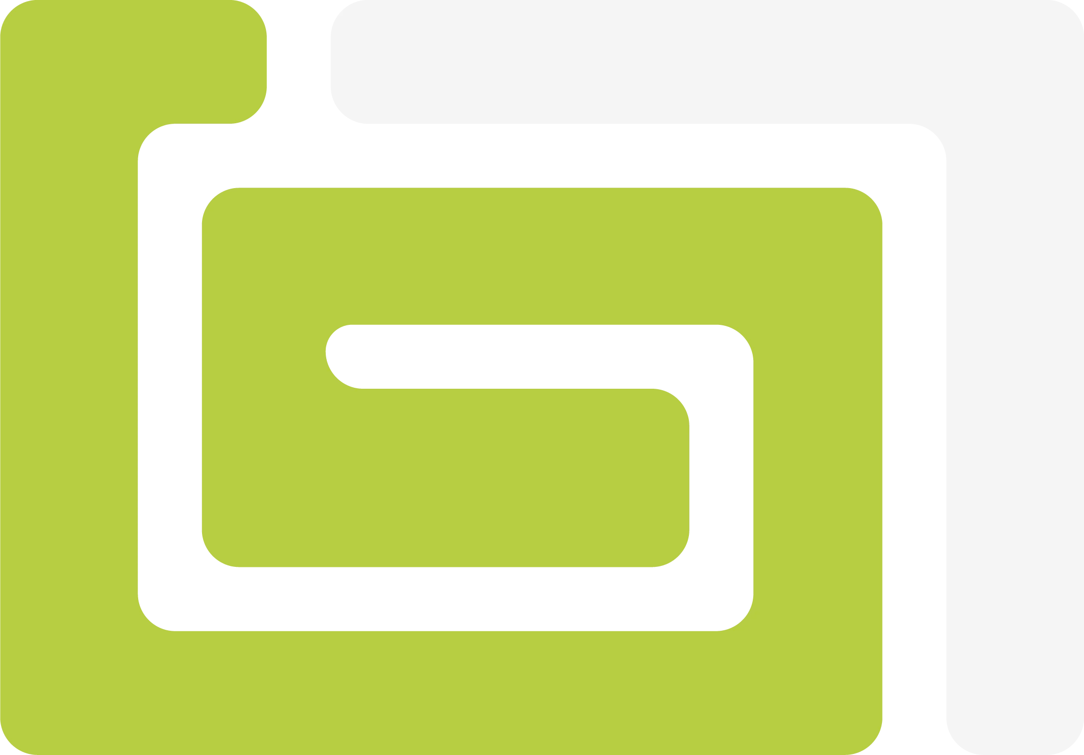 Logo em espiral nas cores branca e verde, com a maior parte em verde – Representando dinamismo e inovação, ideal para marcas que buscam transmitir crescimento e evolução.