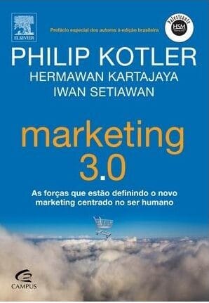 Capa do livro de Philip Kotler - Marketing 3.0